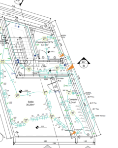 projeto elétrico térreo